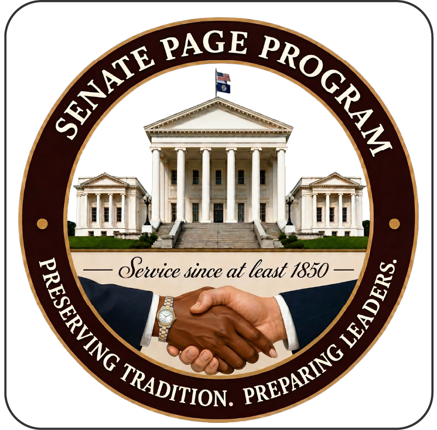 Senate Page Program Logo